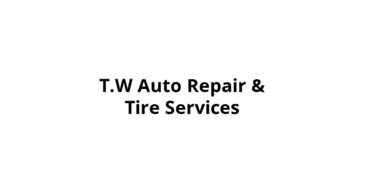 Auto Repair Shop in Jeffersonville, IN T.W Auto Repair & Tire Services